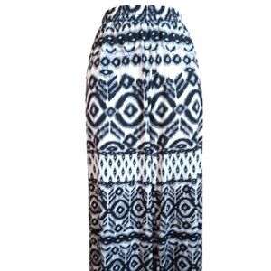 VLD Bohemian Print Wide Leg Pant | Color: Black/White | Size: S/M